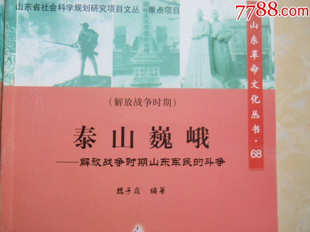 山東革命文化叢書68解放戰爭時期泰山巍峨一解放戰爭時期山東軍民的