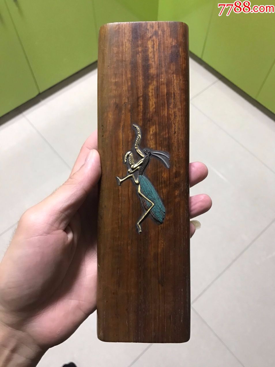 精品木雕镶嵌八宝文房