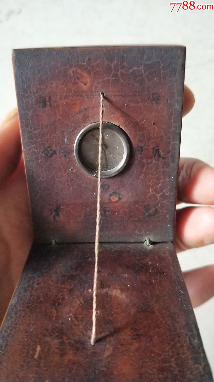 清代木制指南针