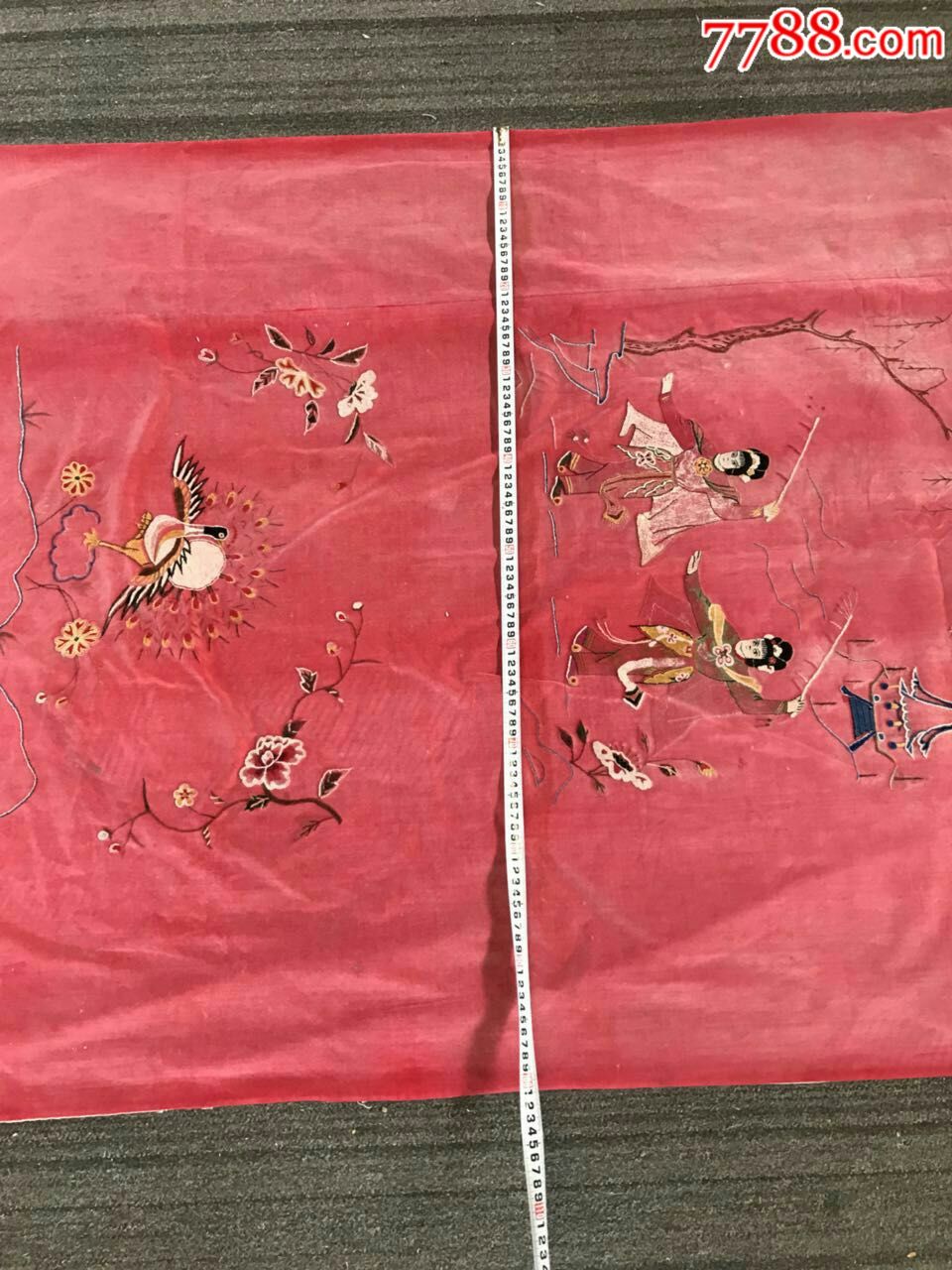 老刺绣《花木兰》