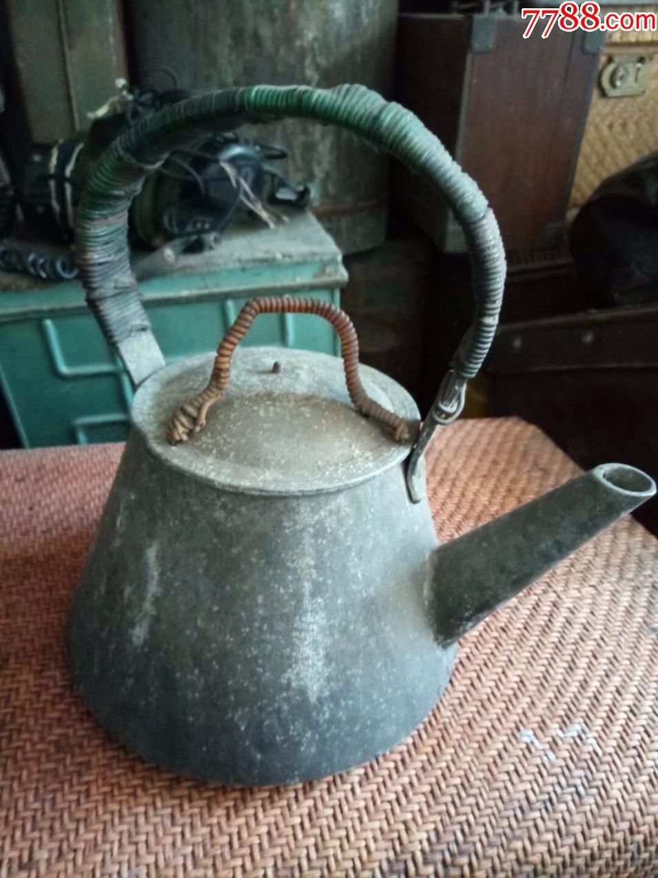 抗战烧水壶,老物件