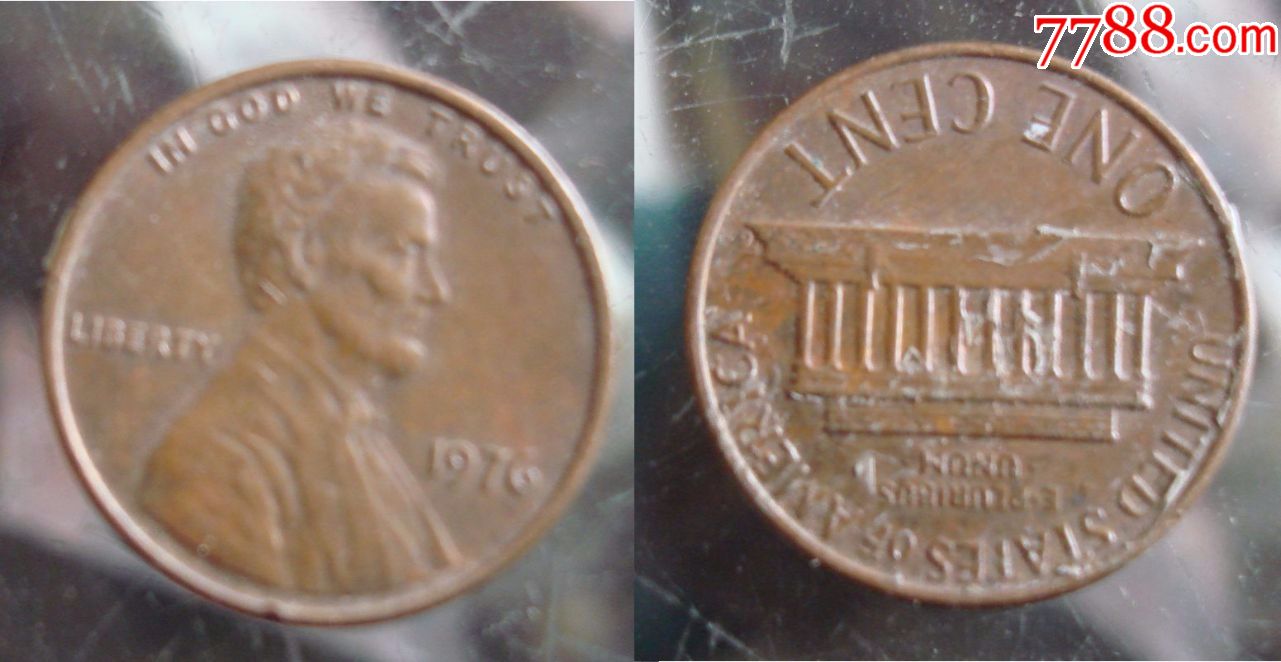 1976年一美分硬币-价格:5元-se58899019-其他美洲钱币-零售-7788收藏__收藏热线