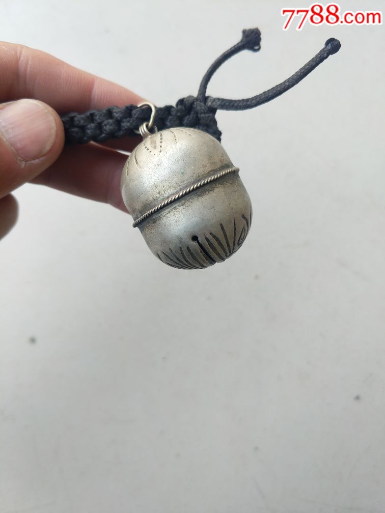虎头纯银大铃铛