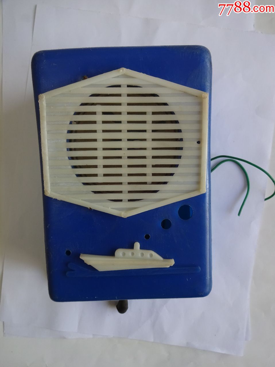 文革时期收广播的小喇叭小喇叭开始广播了本网首现