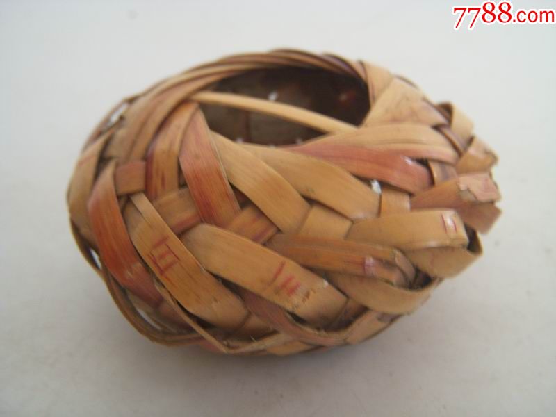 老草编虫具蛐蛐蝈蝈笼手工民俗