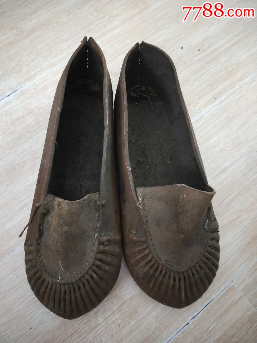 东北老靰鞡鞋纯牛皮