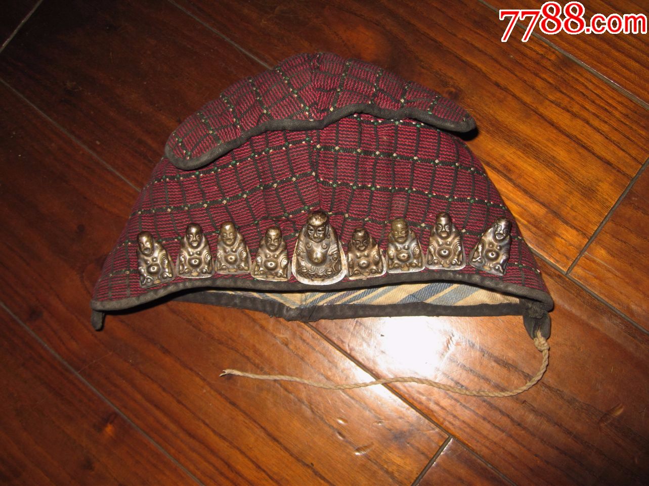 清民银罗汉童帽.已定