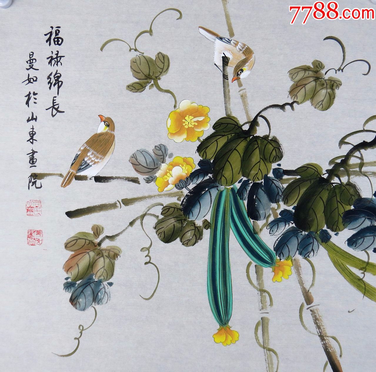3406司曼如山东济南人,职业工笔画家.画工细腻,用色饱满自然.