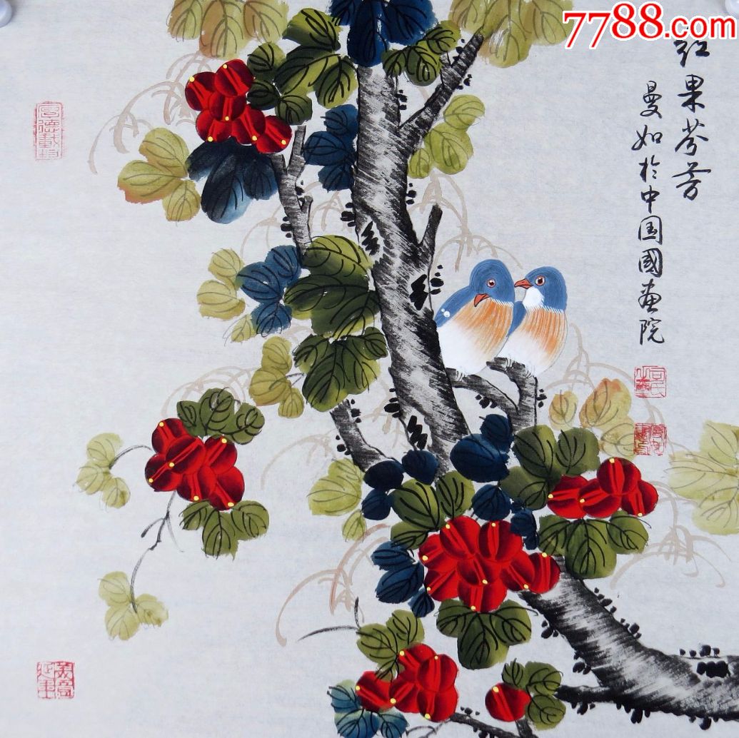 3407司曼如山东济南人,职业工笔画家.画工细腻,用色饱满自然.