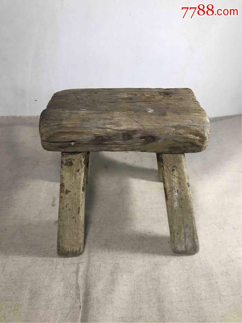古董古玩收藏杂项清代小方凳家具木器小板凳木椅椅子