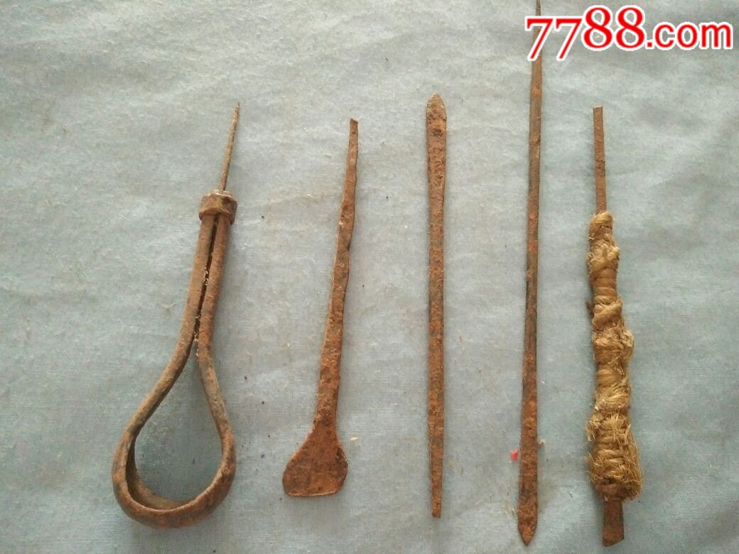 清代刻刀修脚刀工具6件10/18