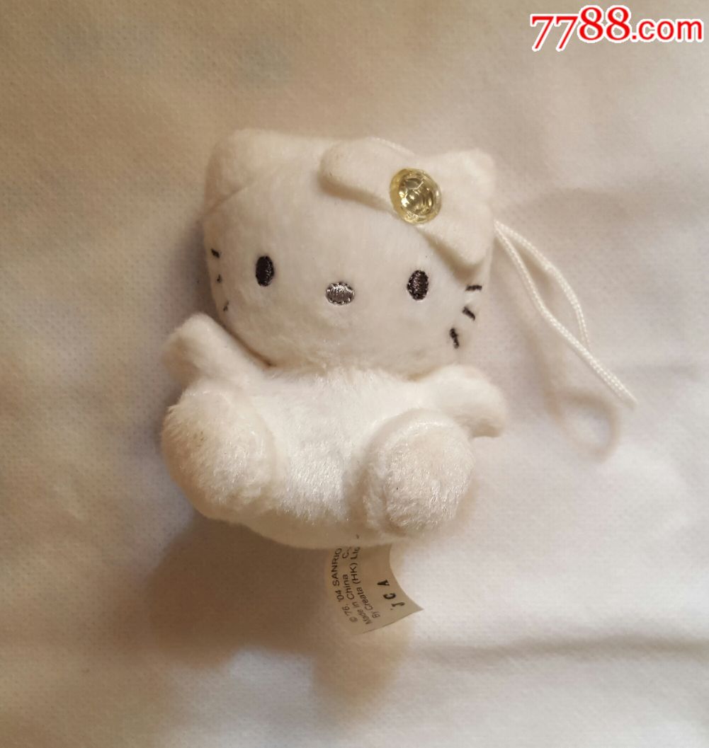 2004年麦当劳水晶hellokitty玩具(白)