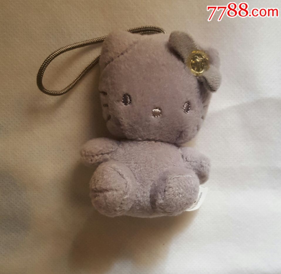 2004年麦当劳水晶hellokitty玩具(灰)