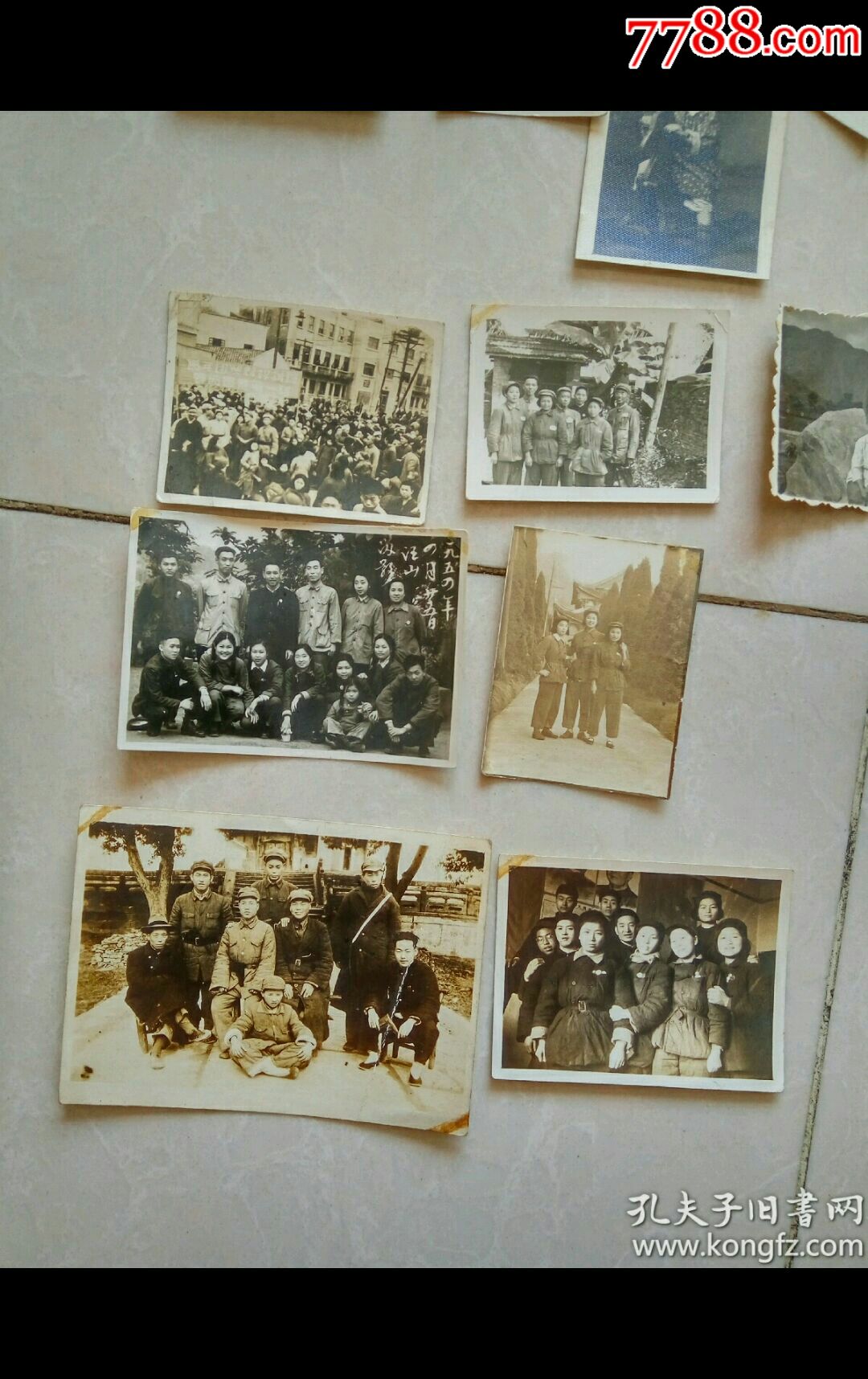 50年代照片一大堆(51张合售)