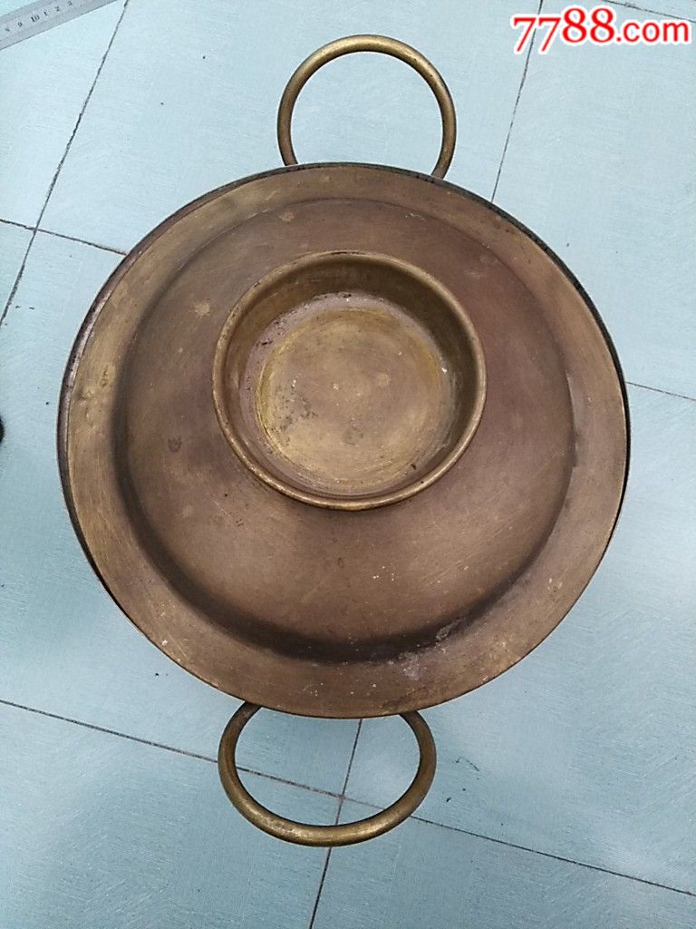 双耳铜锅(不议价)