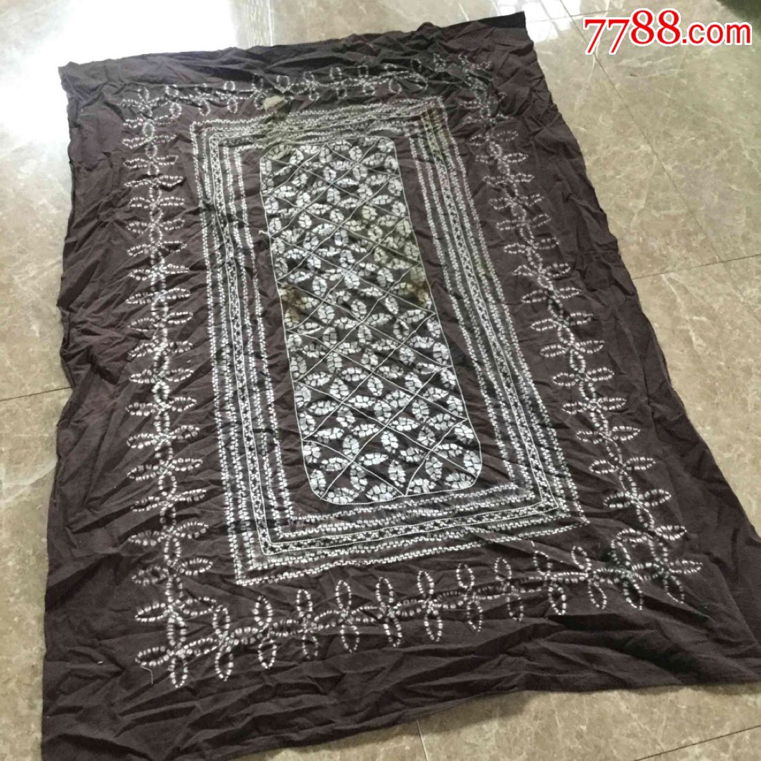 民族手工蜡染布桌布