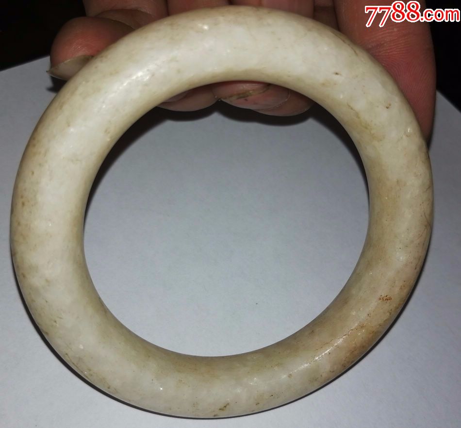 品相完整明代翡翠手镯