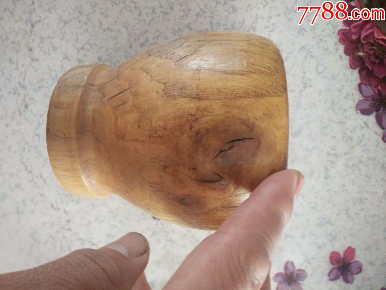 老木头蒜缸子