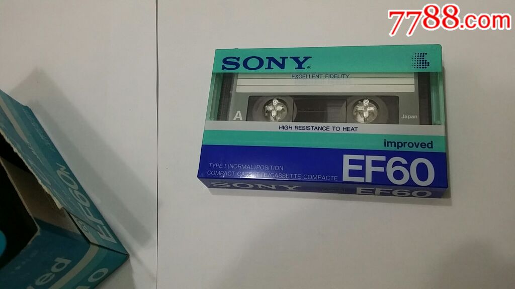 空白带空白磁带:全新未拆sony索尼1986版老款,ef60,一组共10盘.