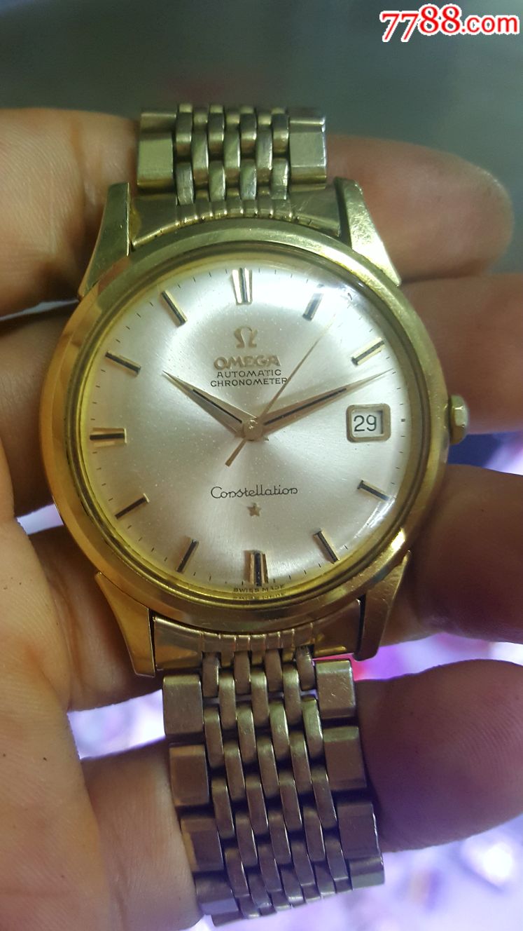 全原装大表径包金星座欧米茄561