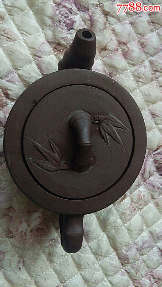 80年代陈凤英款紫砂竹段壶