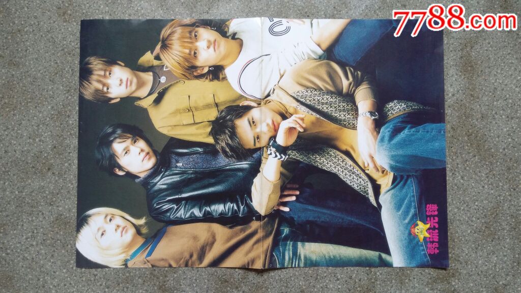 音乐海报--?/shinhwa(韩流先锋)8开85品