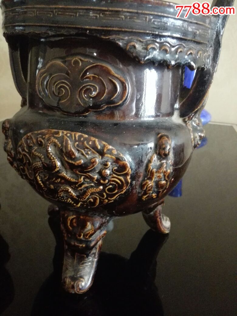 磁州窑明代香炉两件