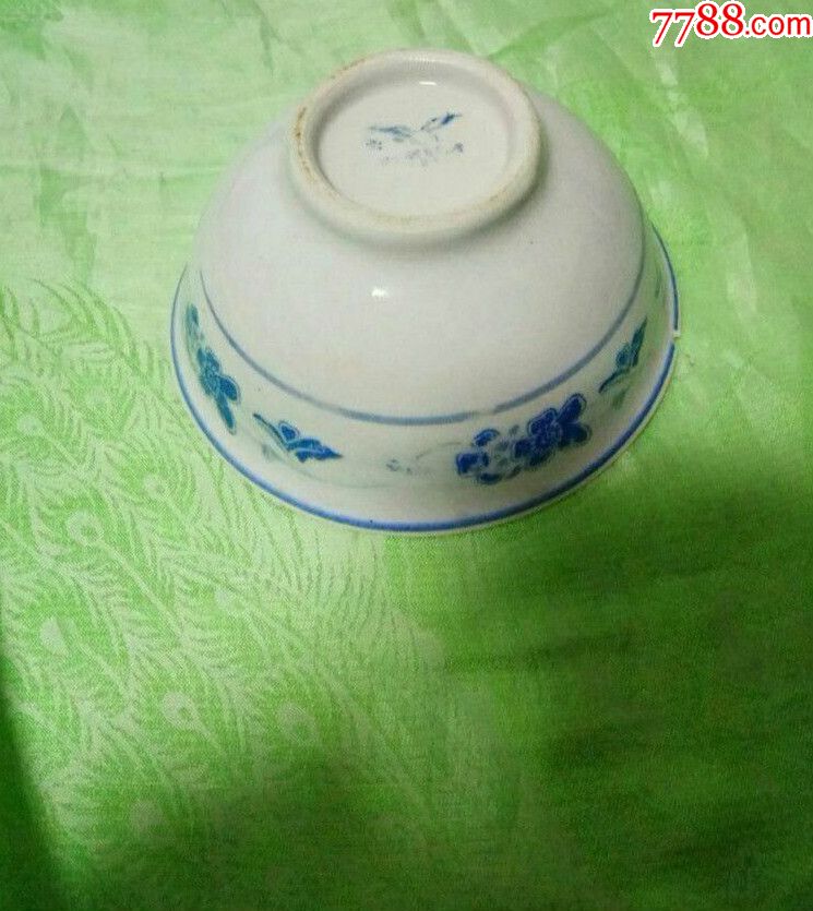 60年代老瓷碗湖南醴陵的