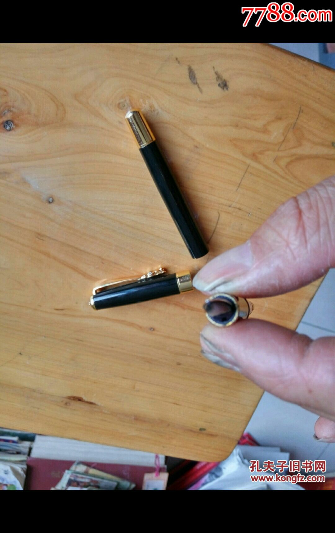 欧洲渡金鳄鱼22k钢笔