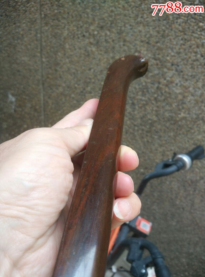 议价,黄花梨坠胡杆