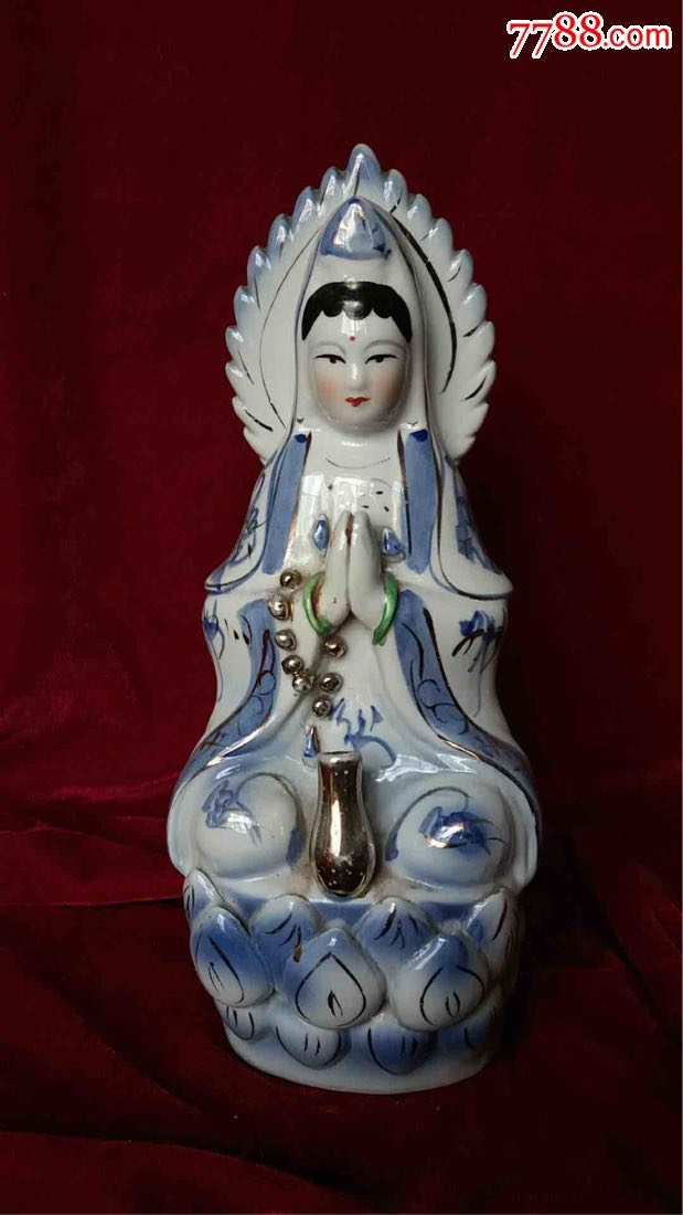 瓷观音菩萨像