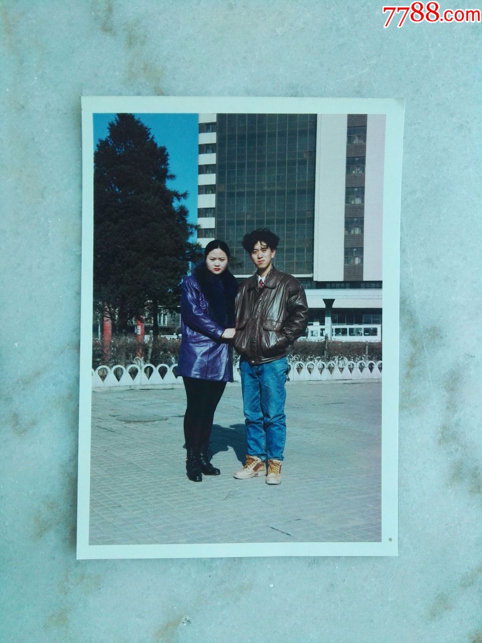 情侣合影早期老彩照