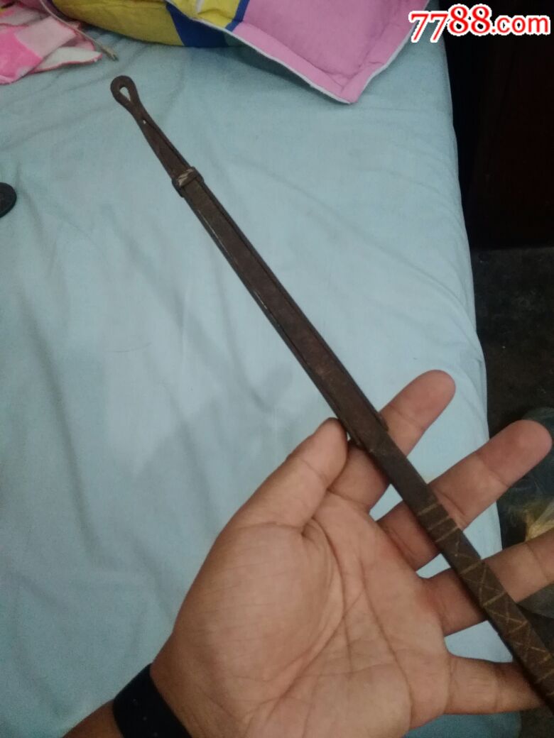 清代民国奇门兵器–铁拂尘