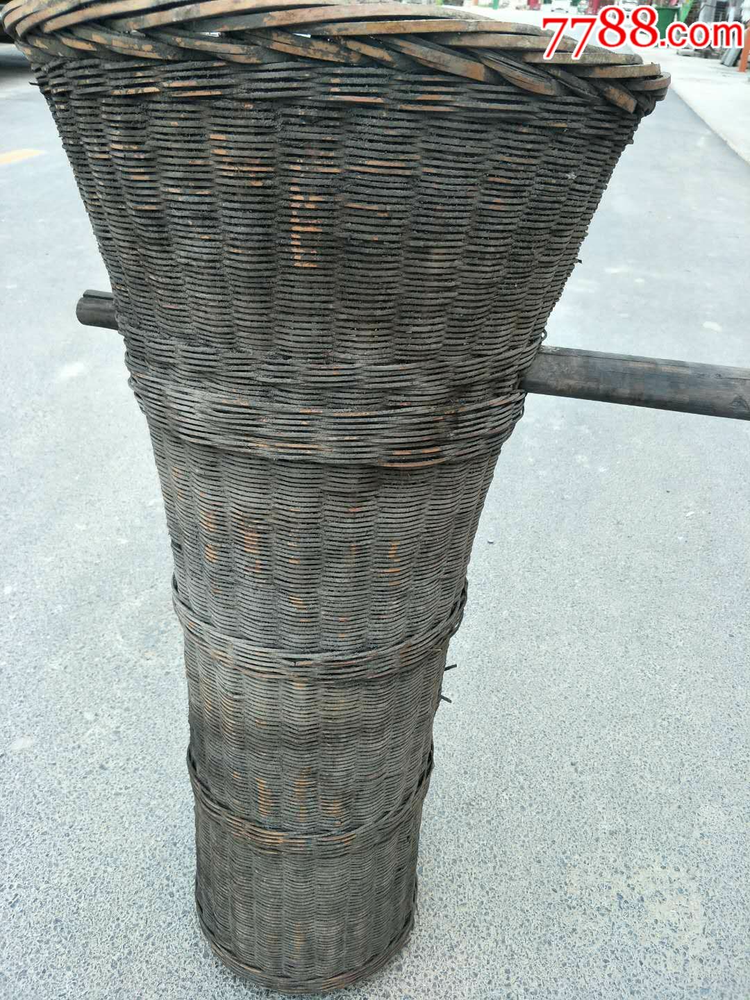 清代上山采药的挑子一套-农用工具【7788收藏】