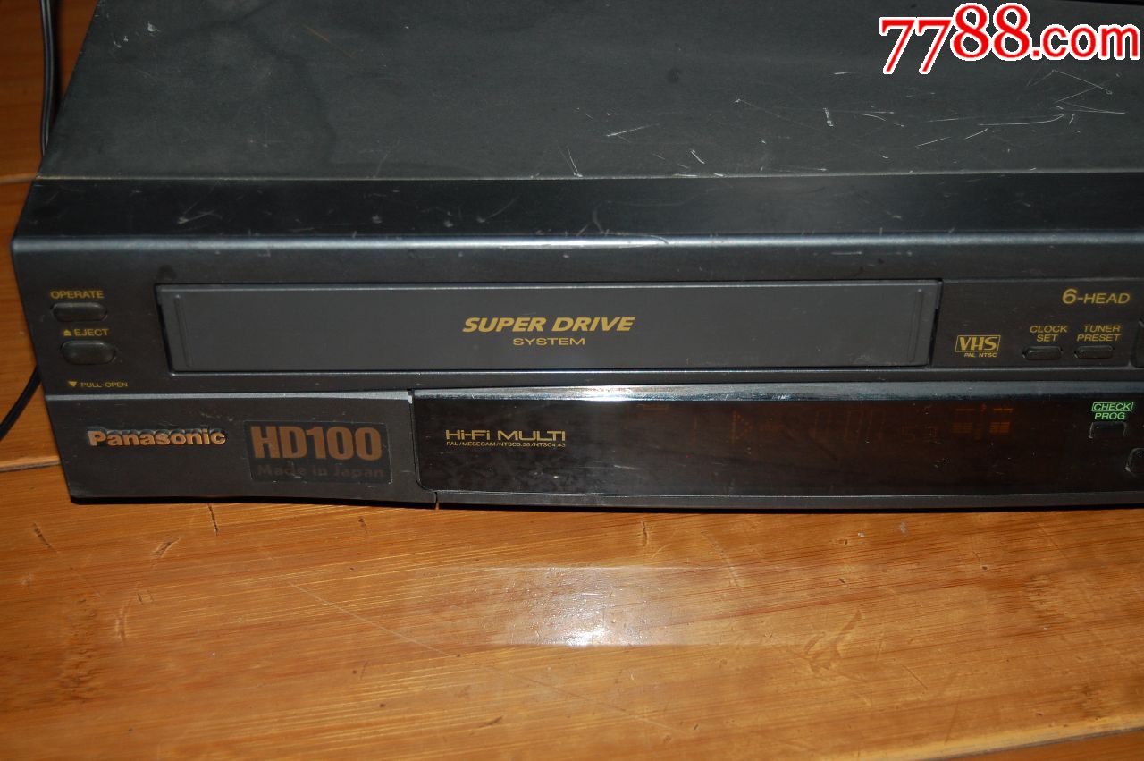 松下hd100立体声高保真6磁头录像机,运费德邦到付