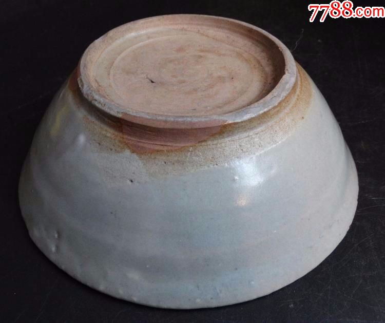 清代豆青釉碗_青瓷/秘色瓷_图片鉴赏_收藏价值_7788青瓷收藏