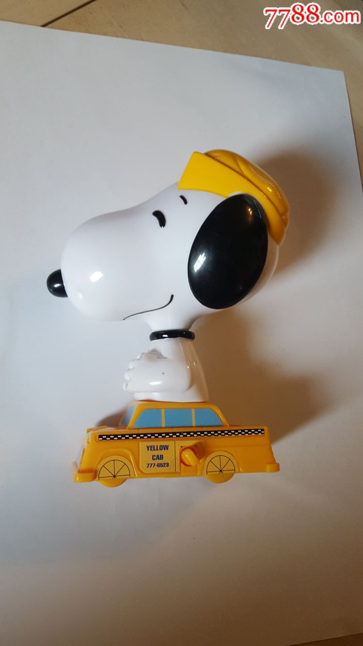 麦当劳早期出租车史努比玩具散品收藏,单个,拾遗补缺