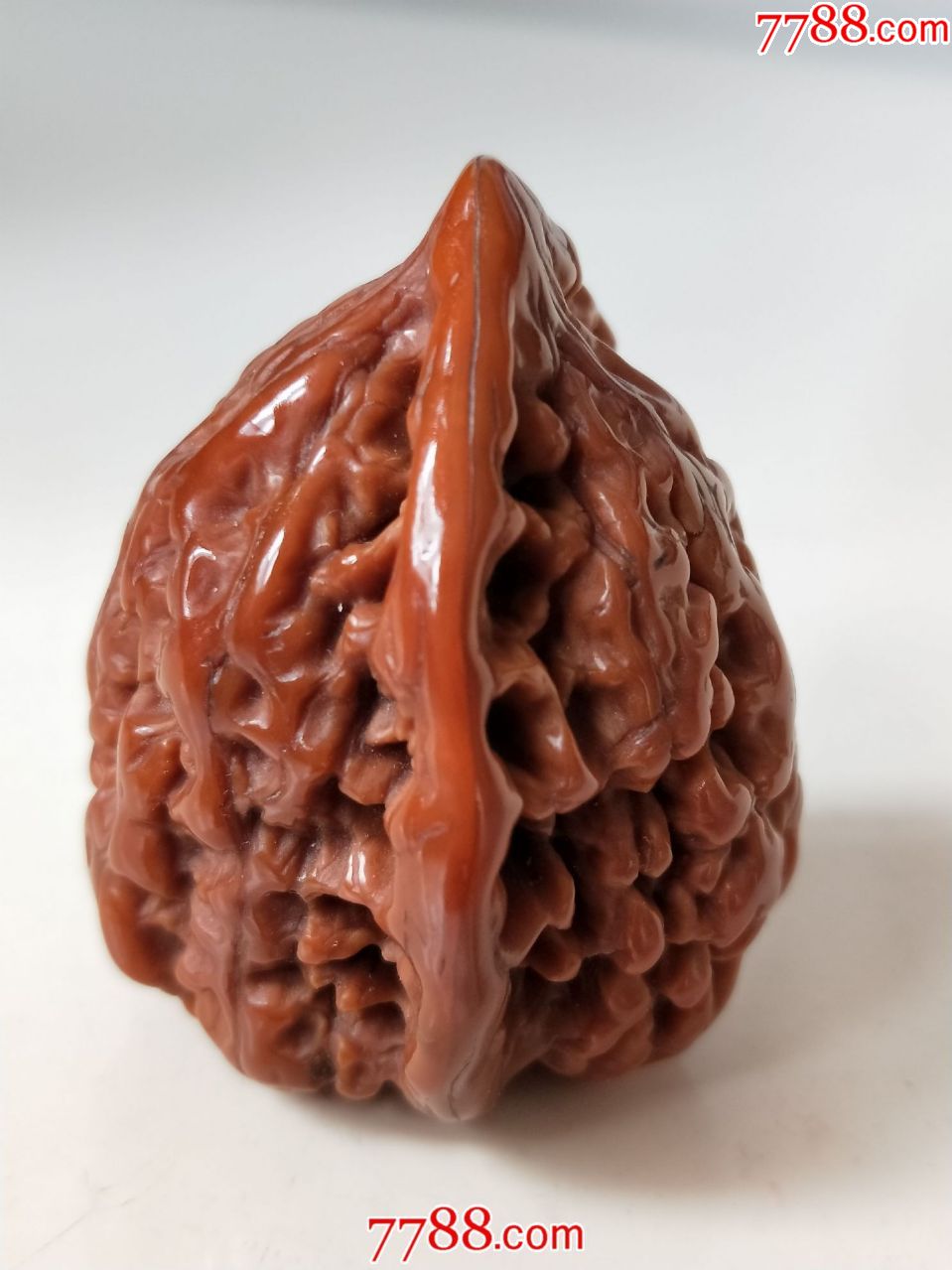 包浆红润全品老核桃一只