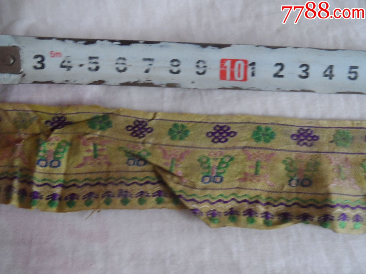 长寿,万寿,蝴蝶,囍.中国结(络子),蝙蝠,连中三元.手工织绣.