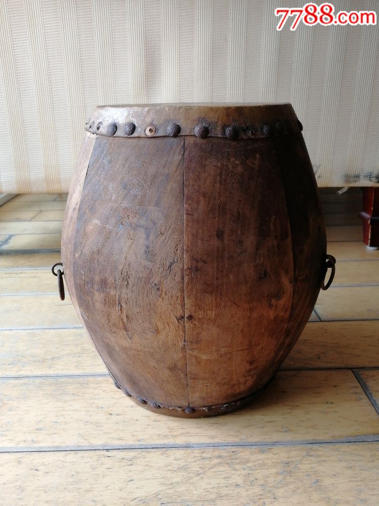 五六十年代常州双面腰鼓