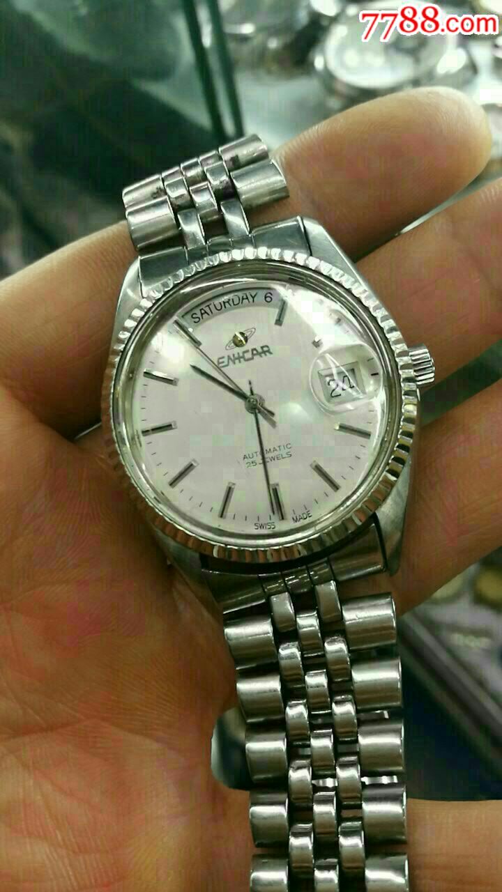 美品英纳格2169型机械自动表!,手表/腕表_第1张_7788手表收藏