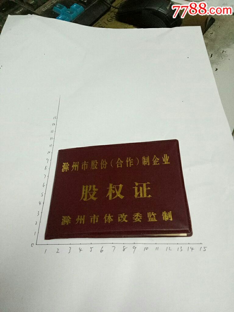 97年股权证(百货大楼)