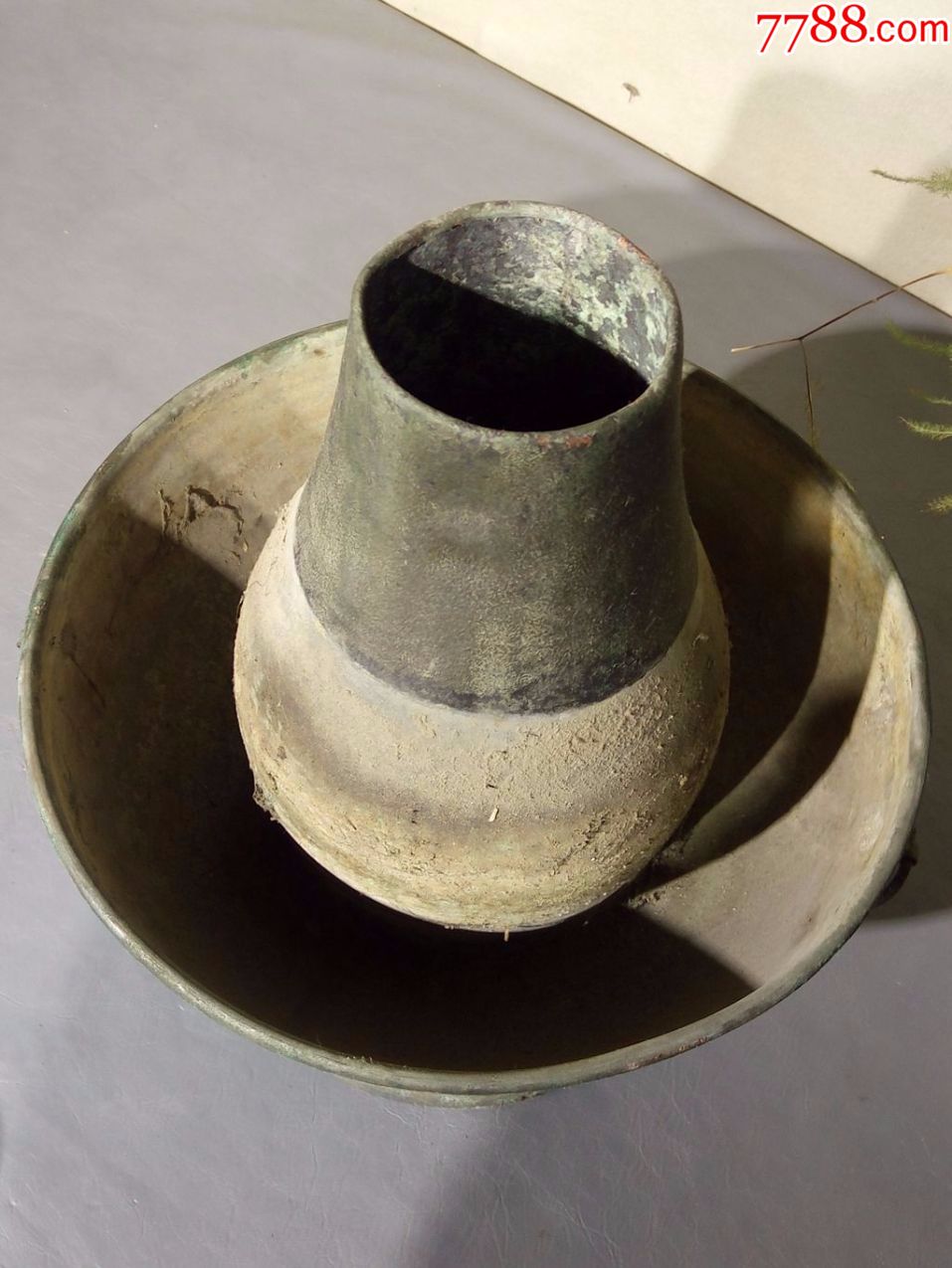 清代造型精美铜火锅保存完好