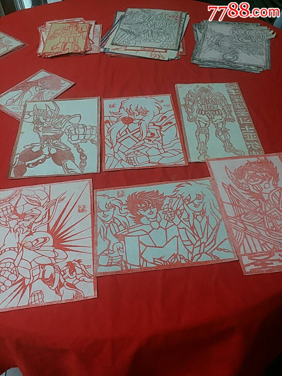 圣斗士星矢~刻纸