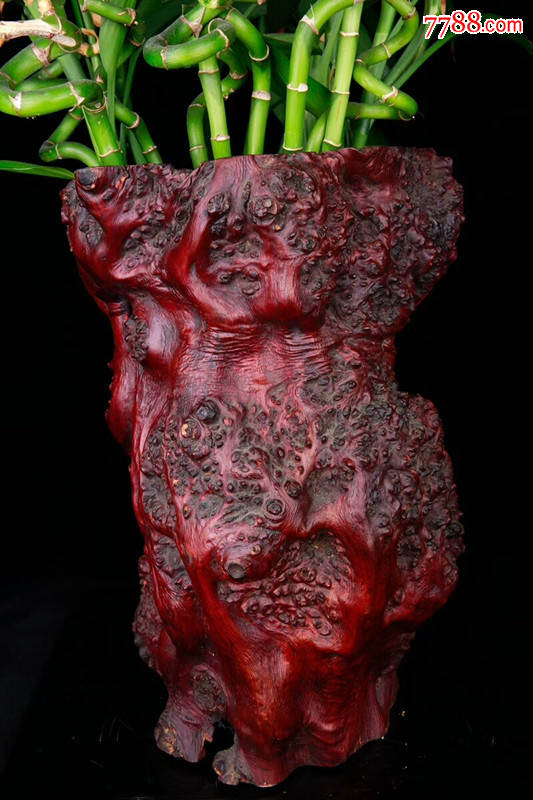 老留疤木花插木瘤摆件雕件大气厚重