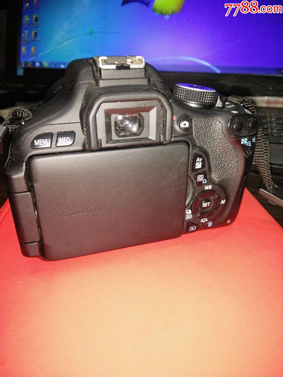 原装佳能单反数码相机eos60dx5