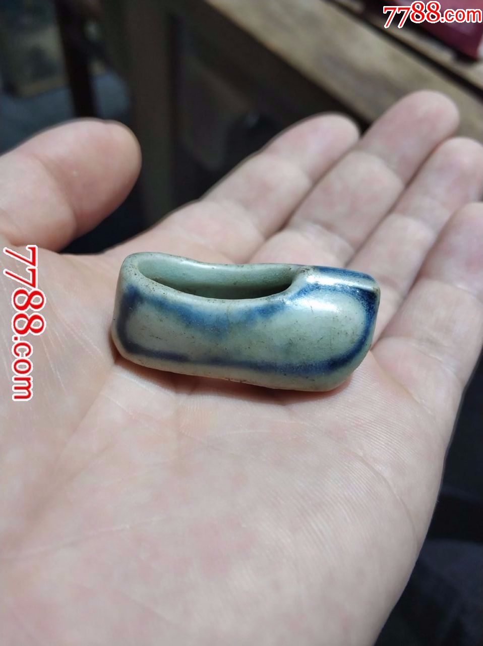 明代青花小鞋子-se60064504-青花瓷-零售-7788收藏__收藏热线