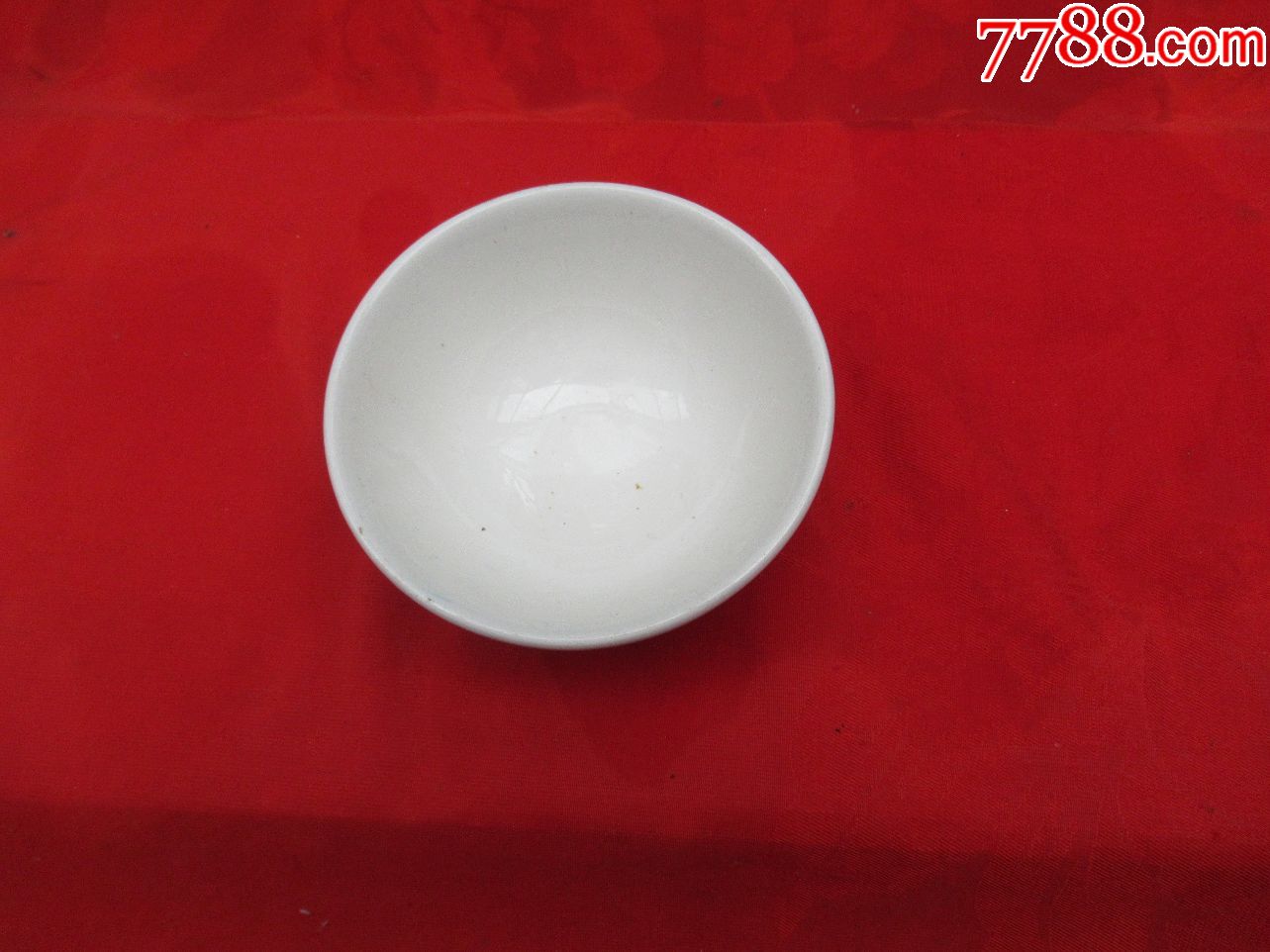 【瓷器收藏】七,八十年代浅蓝色小茶碗(完美品相)