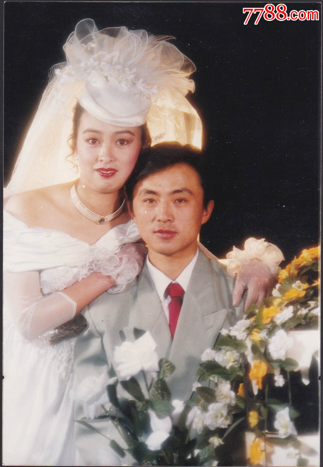 九十年代婚纱照片图片