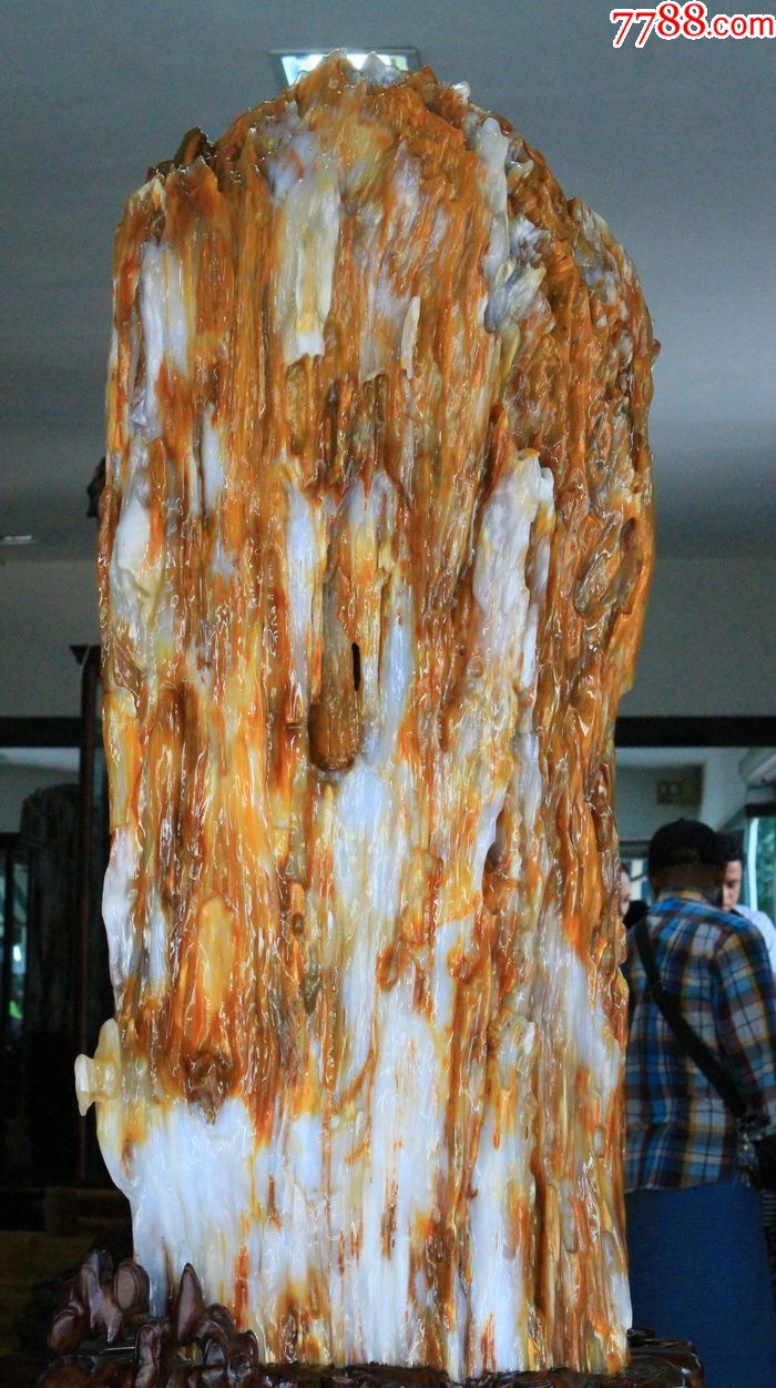 极品缅甸树化玉摆件-大型(净尺:41×36×107cm.281kg)